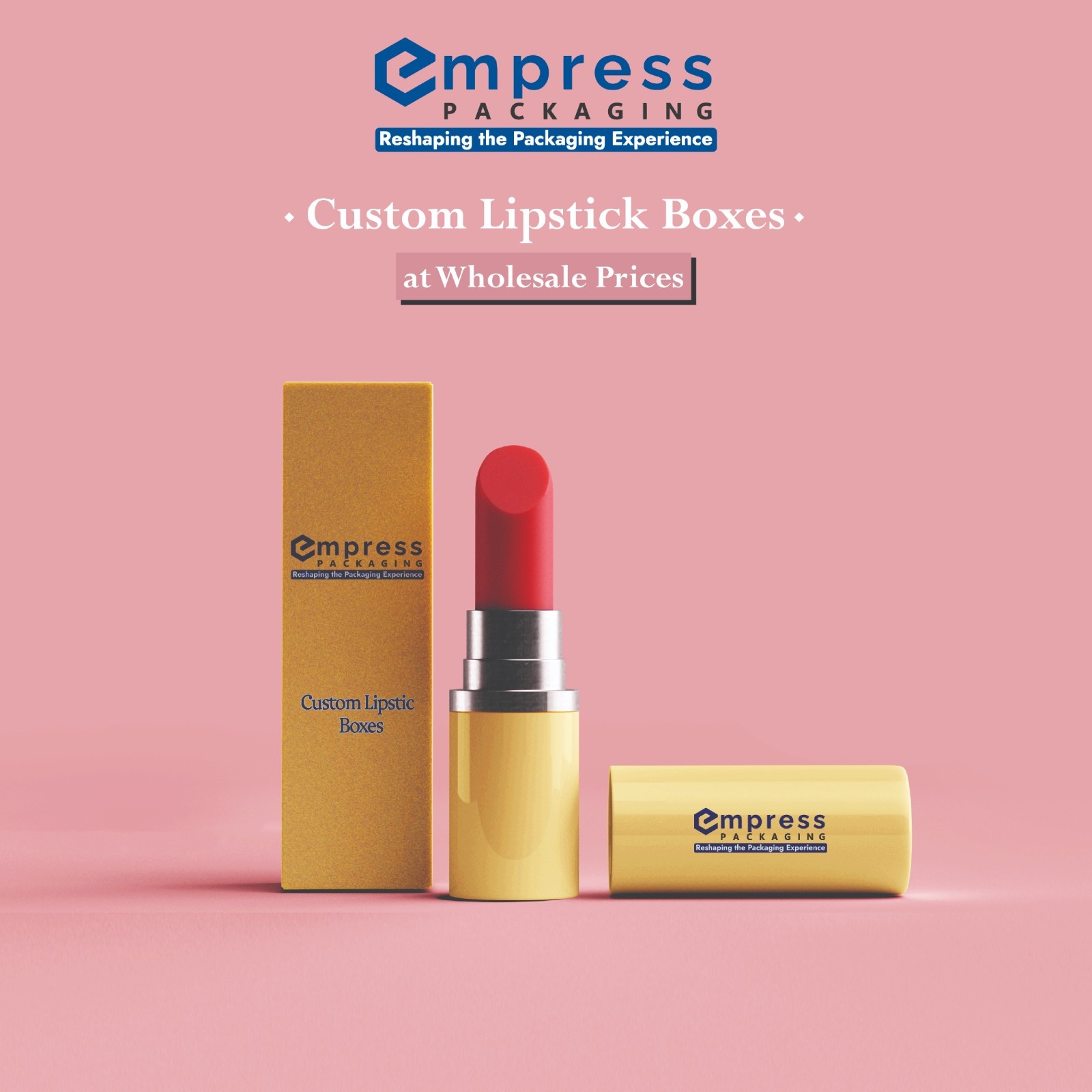Upgrade Your Beauty Brand with Innovative Lipstick Packaging Boxes
