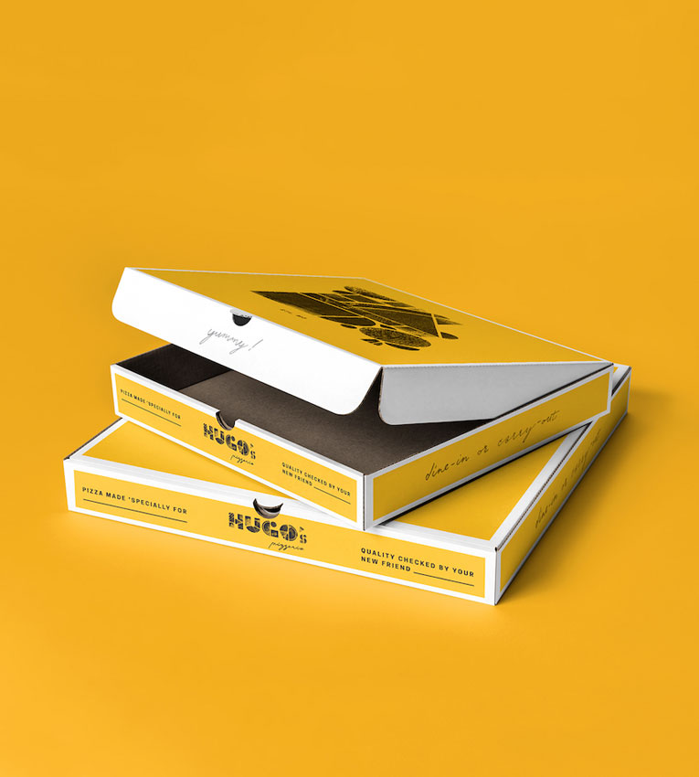 Digital Printed Pizza Boxes