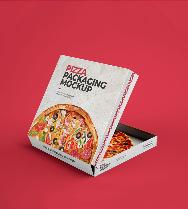 Logo Printed Pizza Boxes 