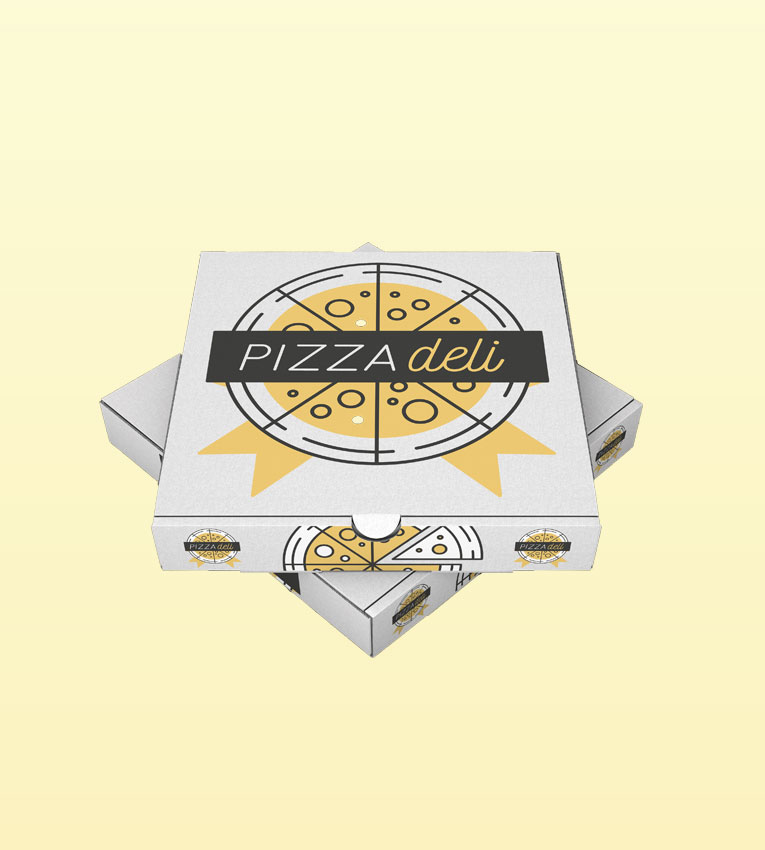 Logo Printed Pizza Boxes
