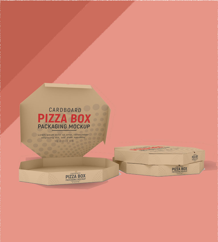 Digital Printed Pizza Boxes