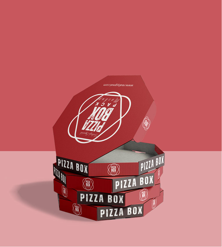 Round Pizza Boxes 