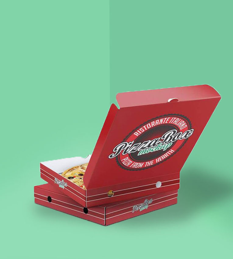 Digital Printed Pizza Boxes